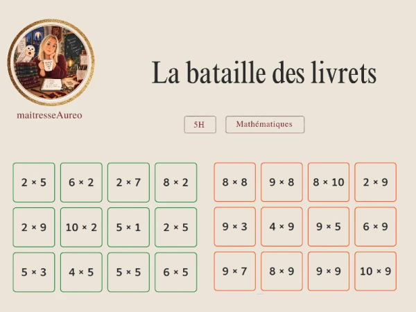 5H la bataille des livrets