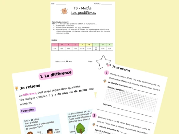 Dossier + TS problèmes - 5H