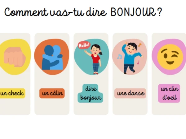 Rituel pour dire bonjour