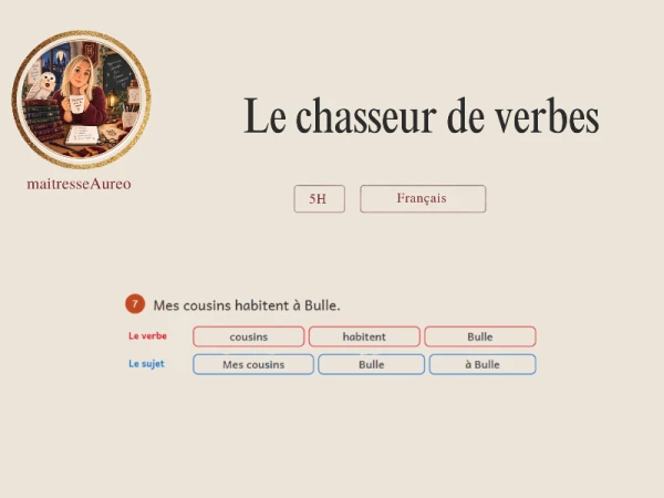 5H Le chasseur de verbes