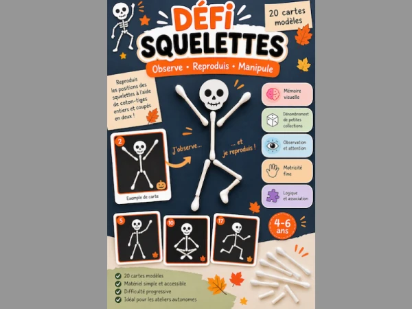 Défi Squelettes - Squelettes en mouvement