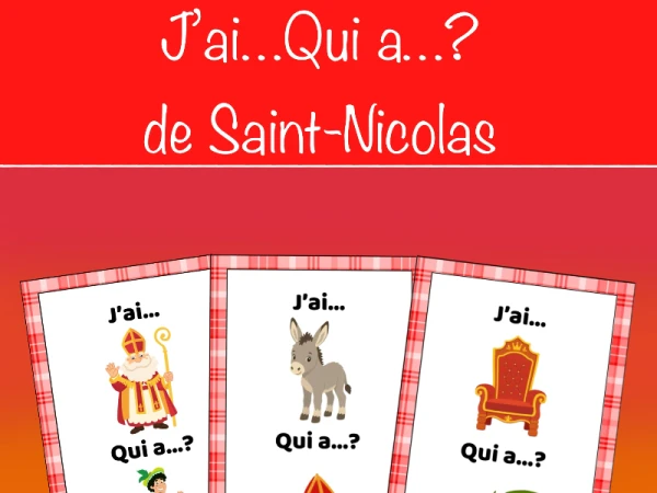 J'ai...Qui a...? de Saint-Nicolas