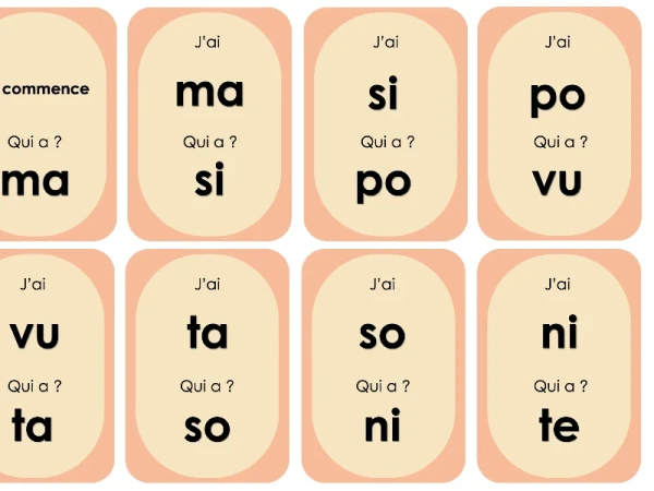 3H : J'ai qui a des syllabes