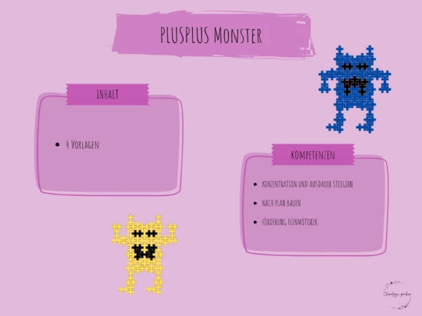 Plus Plus Monster