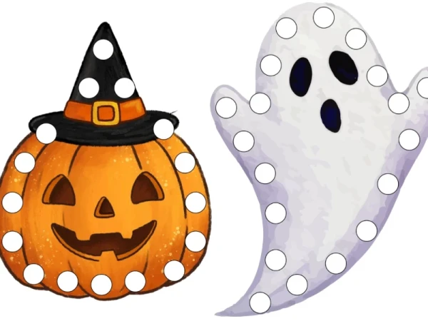 Halloween picotage et couture