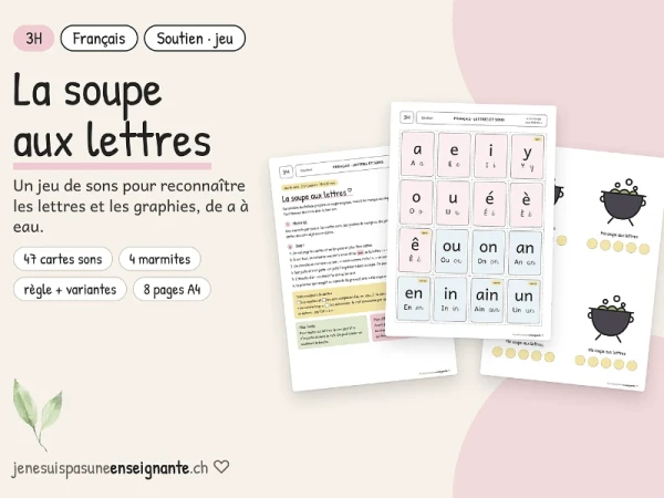 La soupe aux lettres