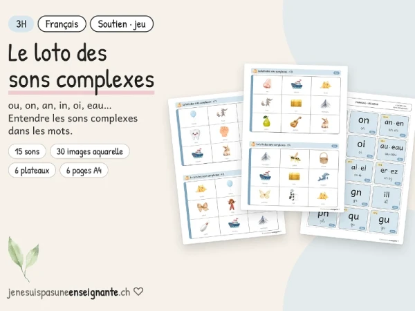Le loto des sons complexes