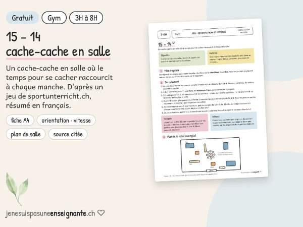 Un cache-cache ludique !