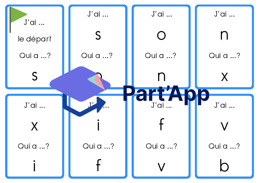 J'ai... Qui a... ? Les lettres minuscules scriptes_12