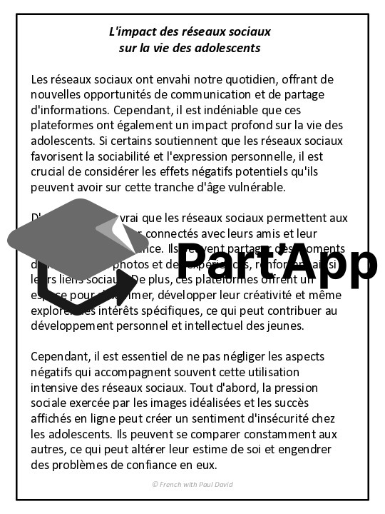 Compréhension de lecture - Texte argumentatif_2
