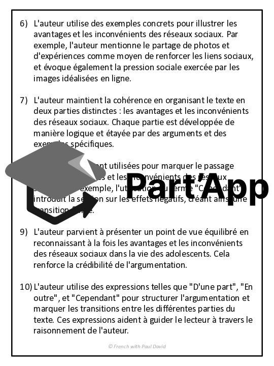 Compréhension de lecture - Texte argumentatif_6