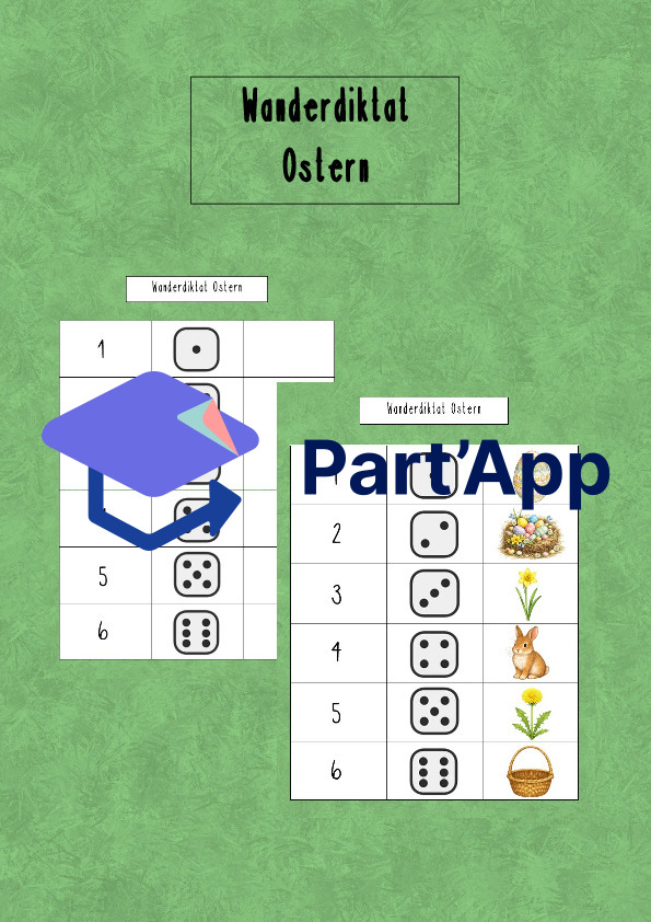 Wanderdiktat Ostern Kindergarten_2