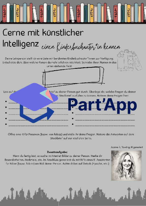 Lerne mit künstlicher Intelligenz einen Autor/ eine Autorin kennen_2