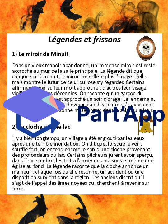 Compréhension de lecture - Légendes et frissons_3