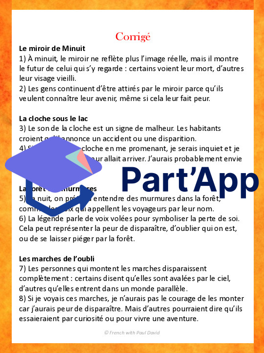 Compréhension de lecture - Légendes et frissons_7