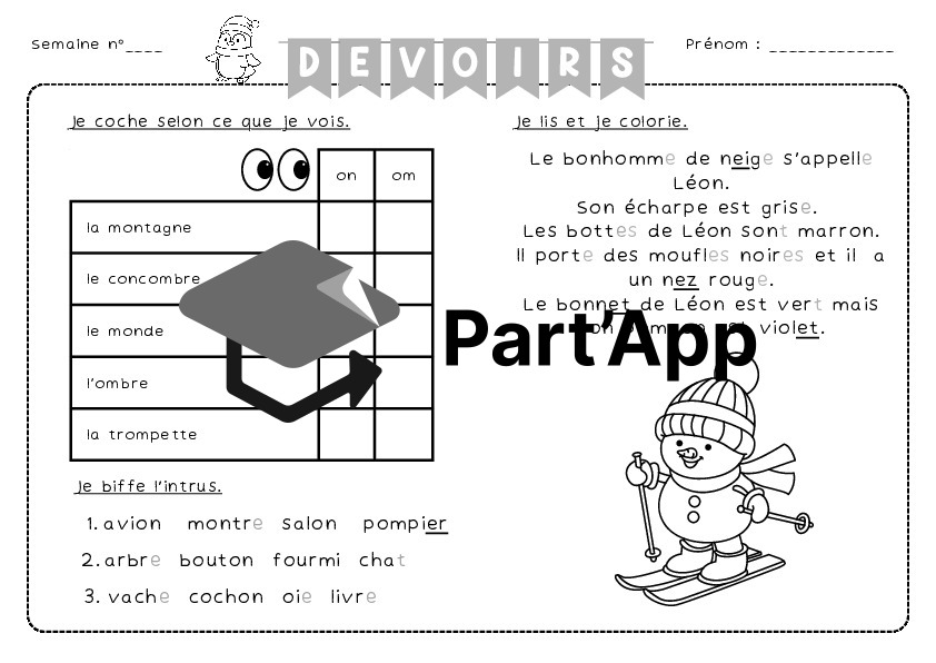 3H : Devoirs - fin T2 + T3_5