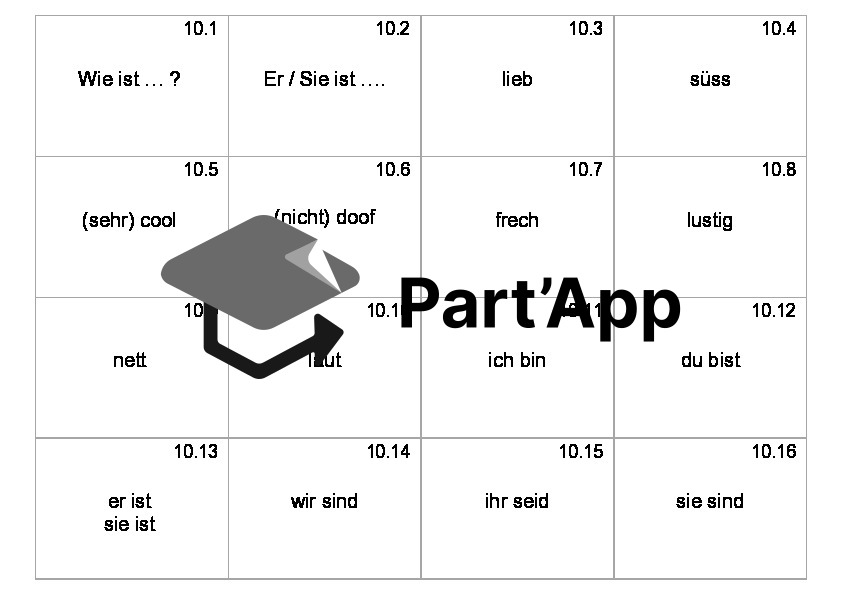 Cartes voc allemand 6H Einheit 10_2