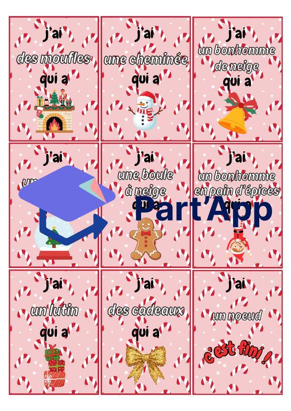 Jeu "j'ai, qui a" de Noël_3