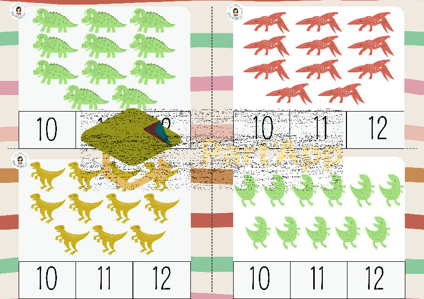 5. 🦕 64 cartes à compter – Les dinos 2026_3