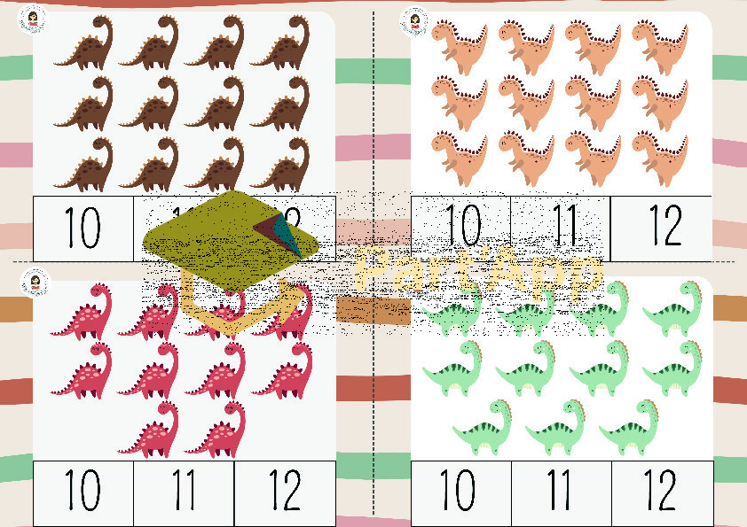 5. 🦕 64 cartes à compter – Les dinos 2026_5