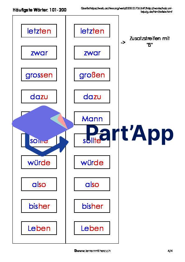 Mots les plus fréquents : 101-200 (allemand)_5