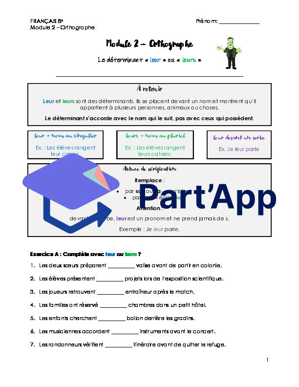 FRA_Module 2_Orthographe_leur et leurs_2