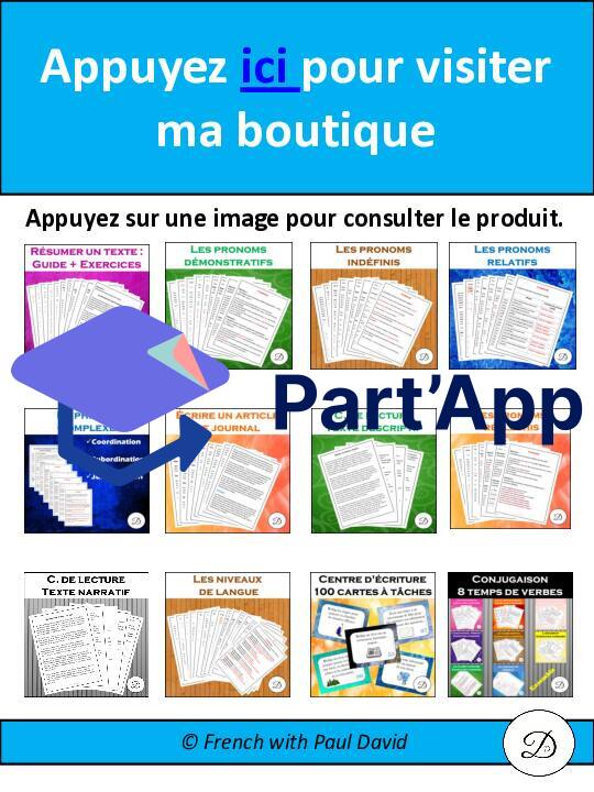 Compréhension de lecture - txt descriptif_30