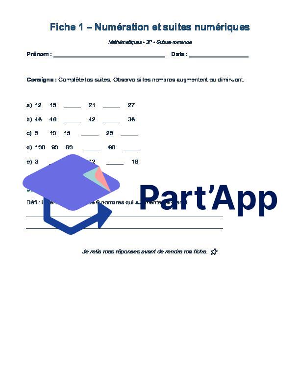 Fiches d’exercice de mathématiques 3P_2