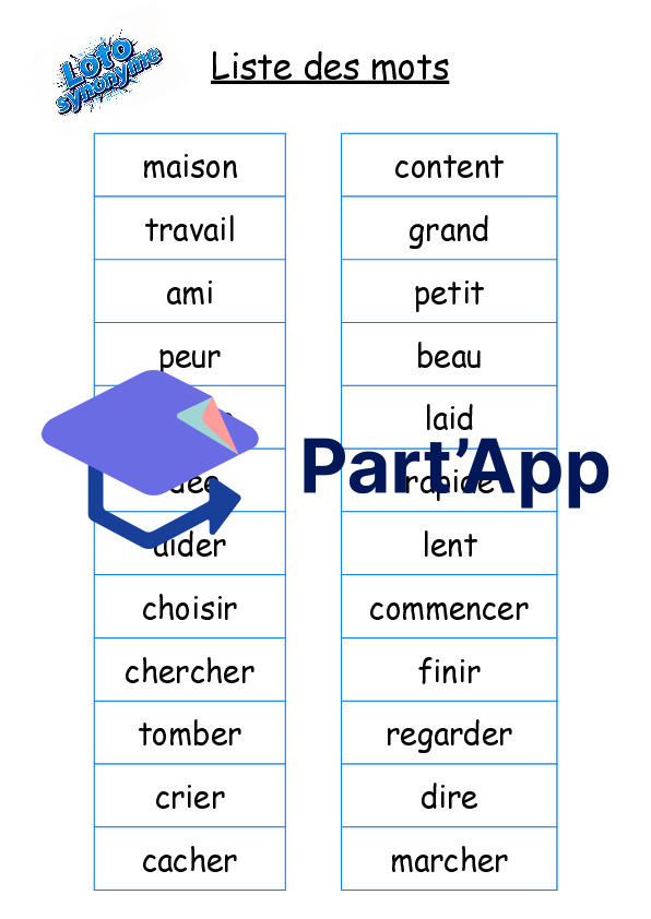 Loto synonyme et antonyme_3