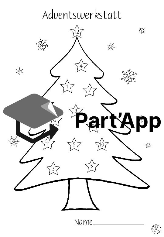 Panneaux de stations 1 - 24 et fiche de poste Avent, Noël_6