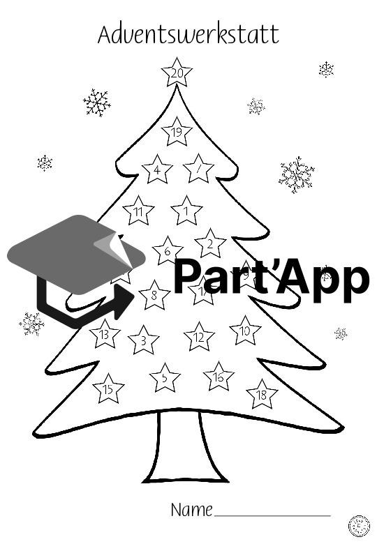 Panneaux de stations 1 - 24 et fiche de poste Avent, Noël_8