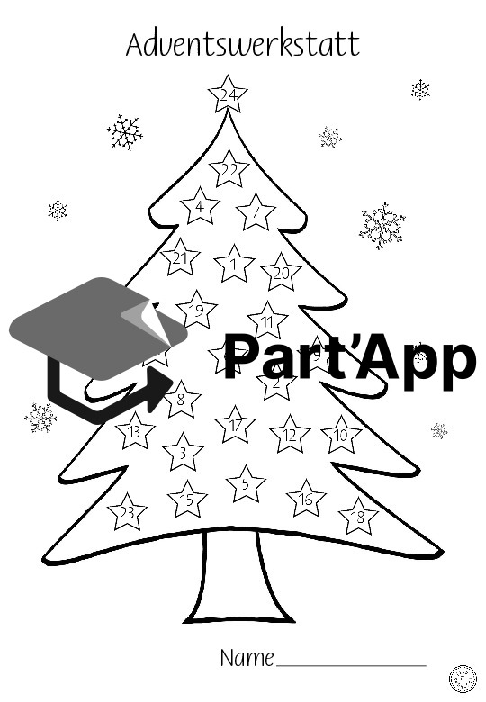 Panneaux de stations 1 - 24 et fiche de poste Avent, Noël_9