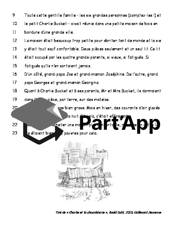 Vocabulaire Charlie et la chocolaterie_3
