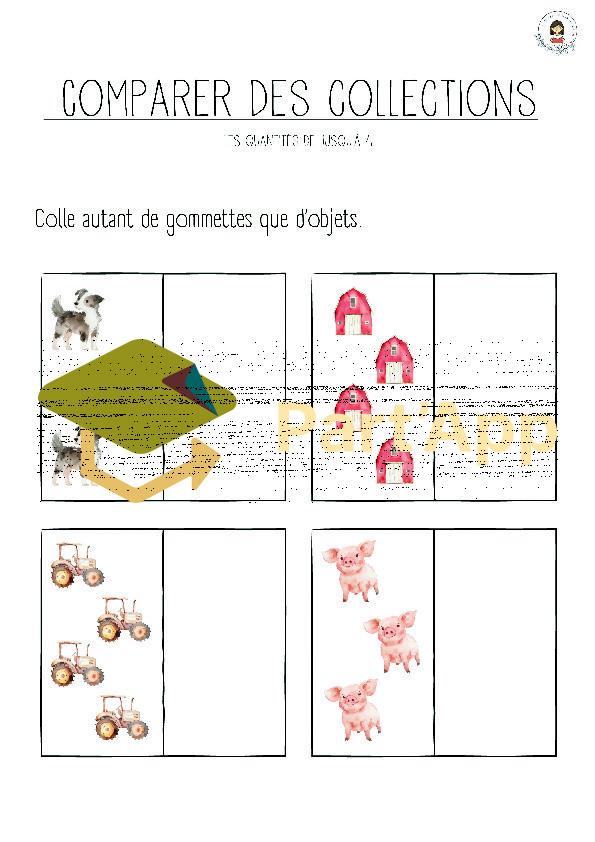 Fiches construction de collections en terme à terme LA FERME_3