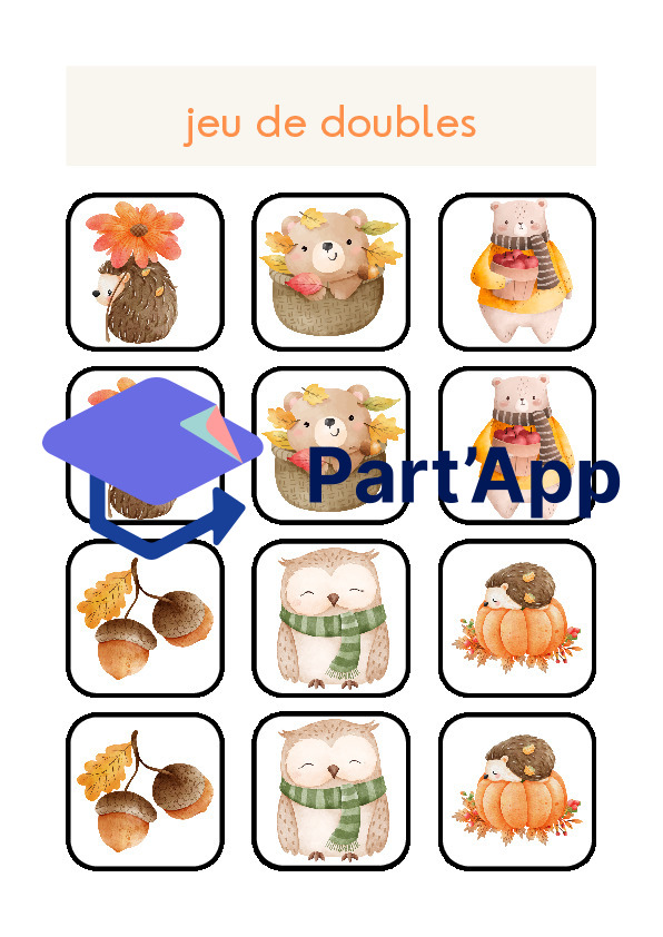 Jeu de double : l'automne_4