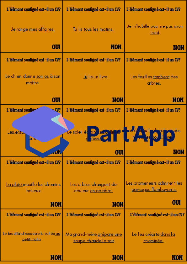 Français 6P Module 2 - Jeu compléments de verbe - Grammaire_3