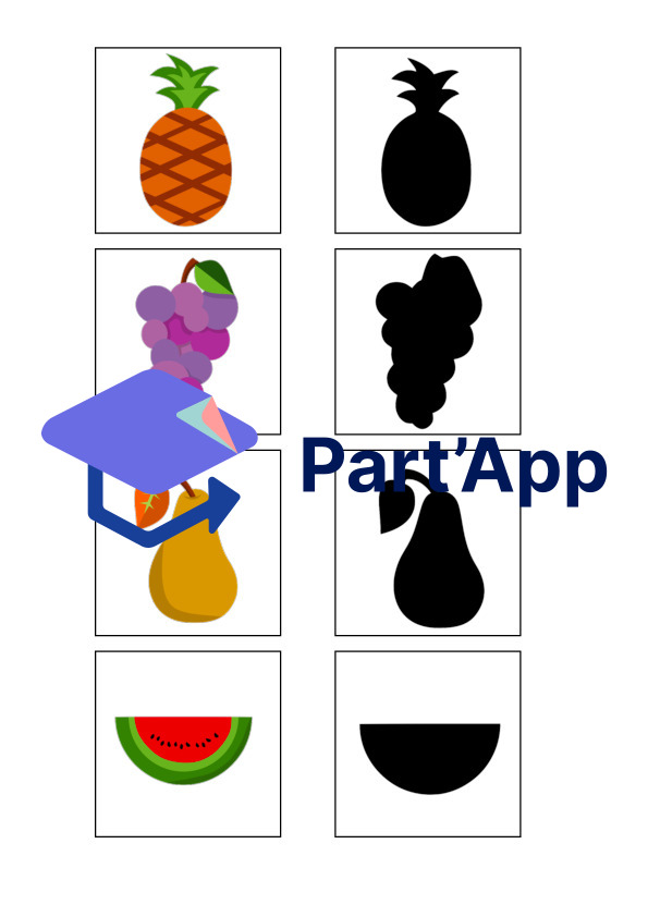 Les fruits - Association ombre/image_2