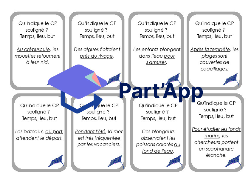 Jeu sur les constituants / module 1 6P_8