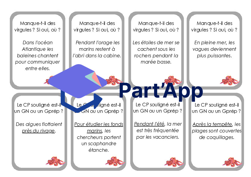Jeu sur les constituants / module 1 6P_10