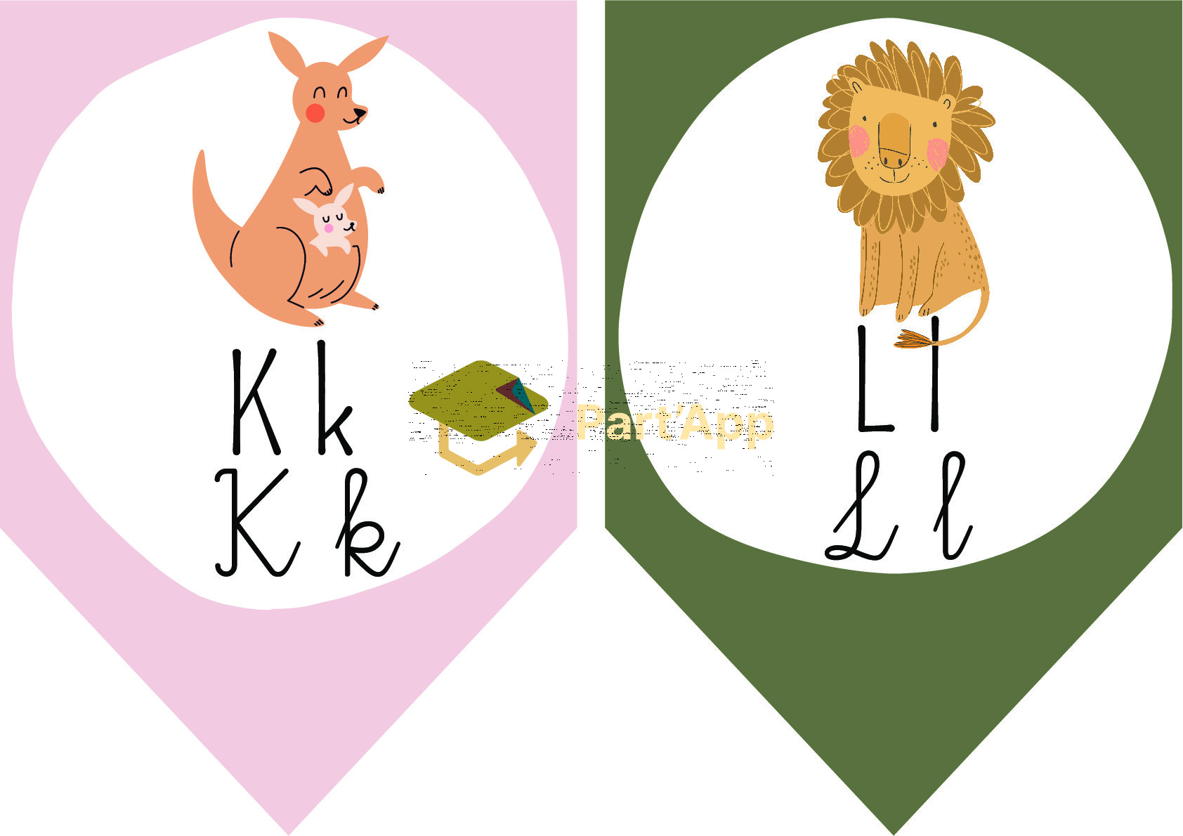 Alphabetische Anzeige für den Klassenraum._7