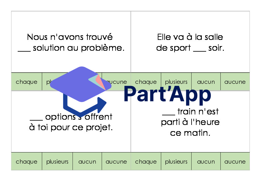 Cartes à pince (CHAQUE / PLUSIEURS / AUCUN / AUCUNE)_4