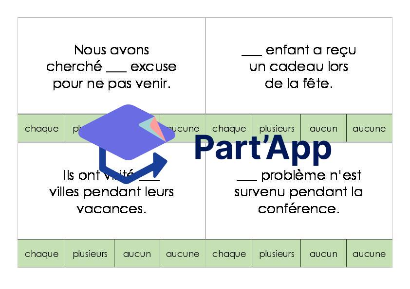 Cartes à pince (CHAQUE / PLUSIEURS / AUCUN / AUCUNE)_6