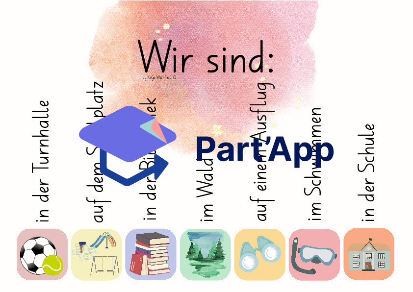 Wir sind... Türschild für Kindergarten und Primarschule_3