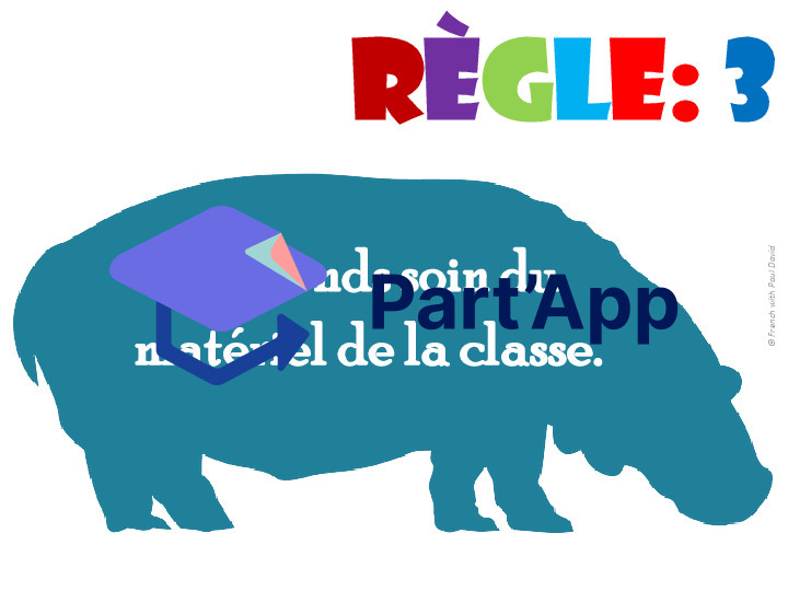 Règlements de la classe (primaire) - 7 affiches_30