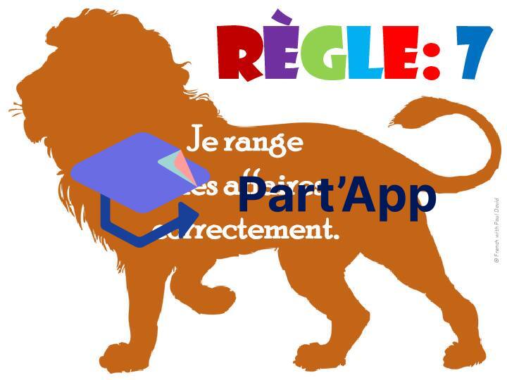 Règlements de la classe (primaire) - 7 affiches_34