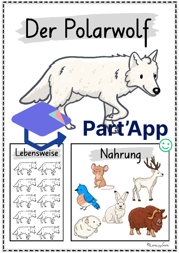 Plakate: Sachwissen Polartiere für den Kindergarten_46