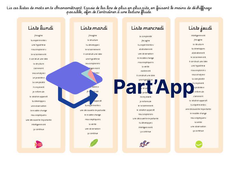 Liste de mots et phrases 4H entraînement_5