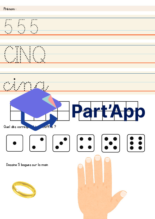 Mon Cahier des Nombres (1 à 12) : Apprendre à compter, tracer et reconnaître les chiffres_7