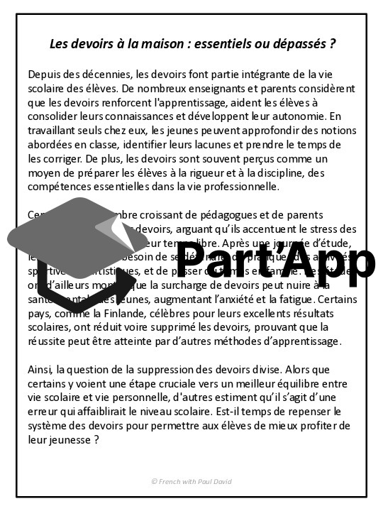 Compréhension de lecture - Txt argumentatif_31