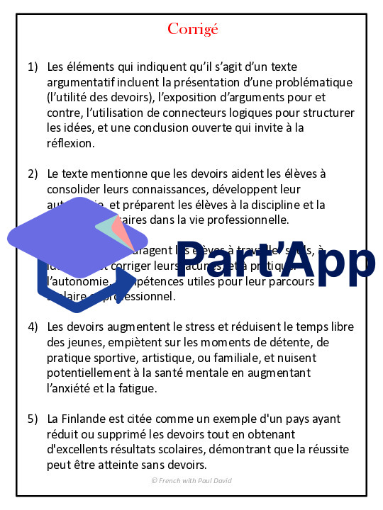 Compréhension de lecture - Txt argumentatif_33